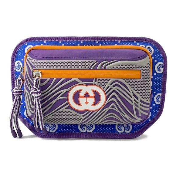 Gucci Body Bag GG Nylon Belt - Picture 1 of 8